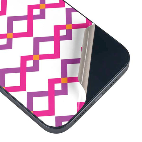 Chevron White Out iPhone 14 Plus Skin